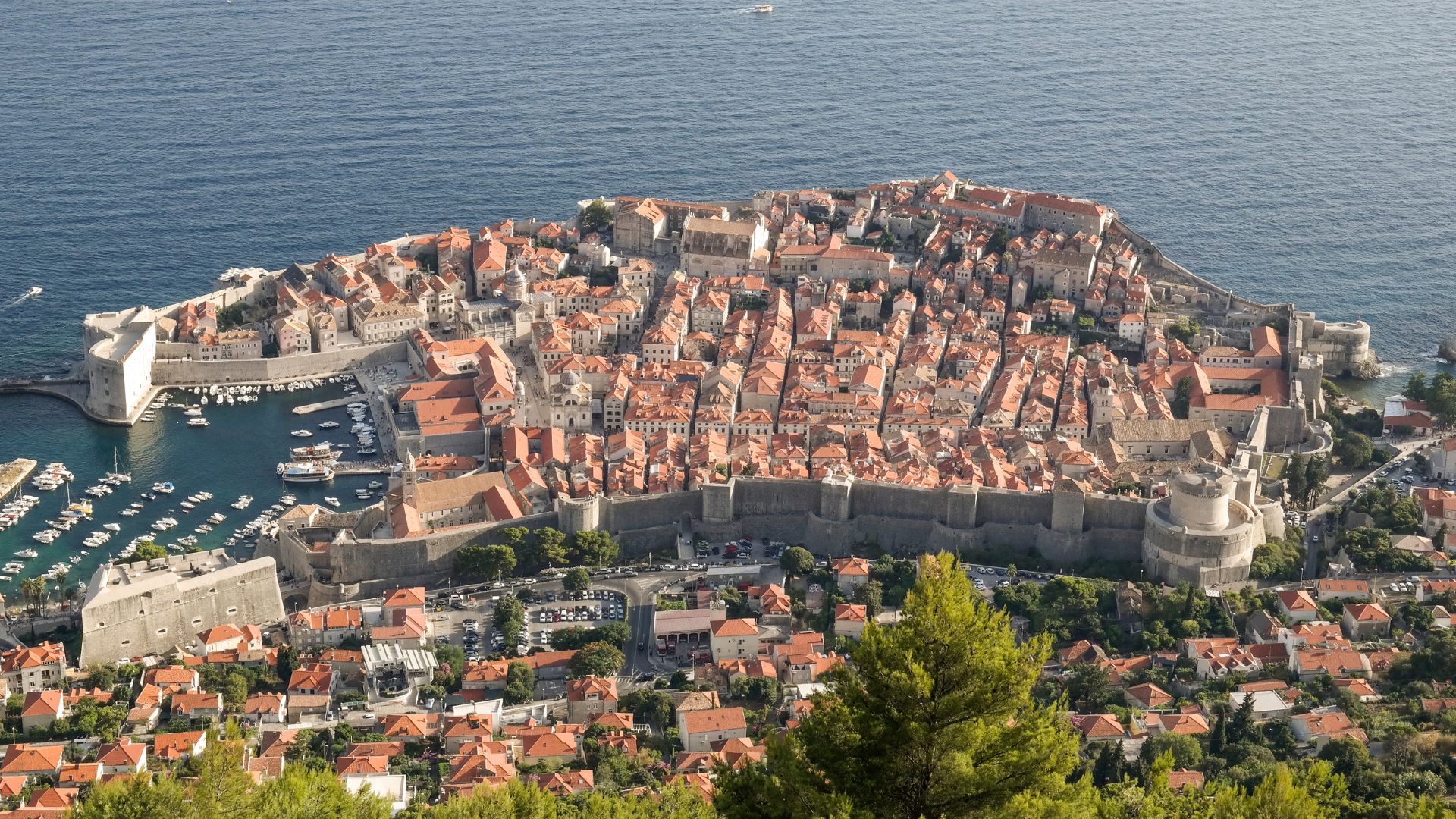 Old City of Dubrovnik in Croatia, Europe
