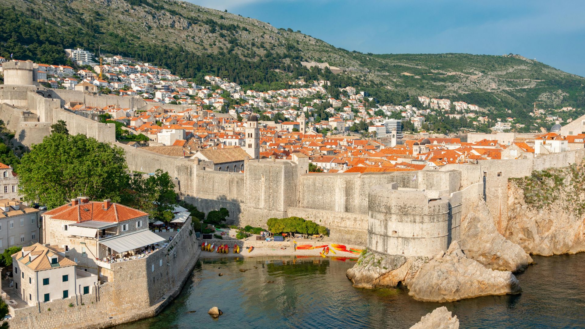 Old Town of Dubrovnik in Croatia, Europe