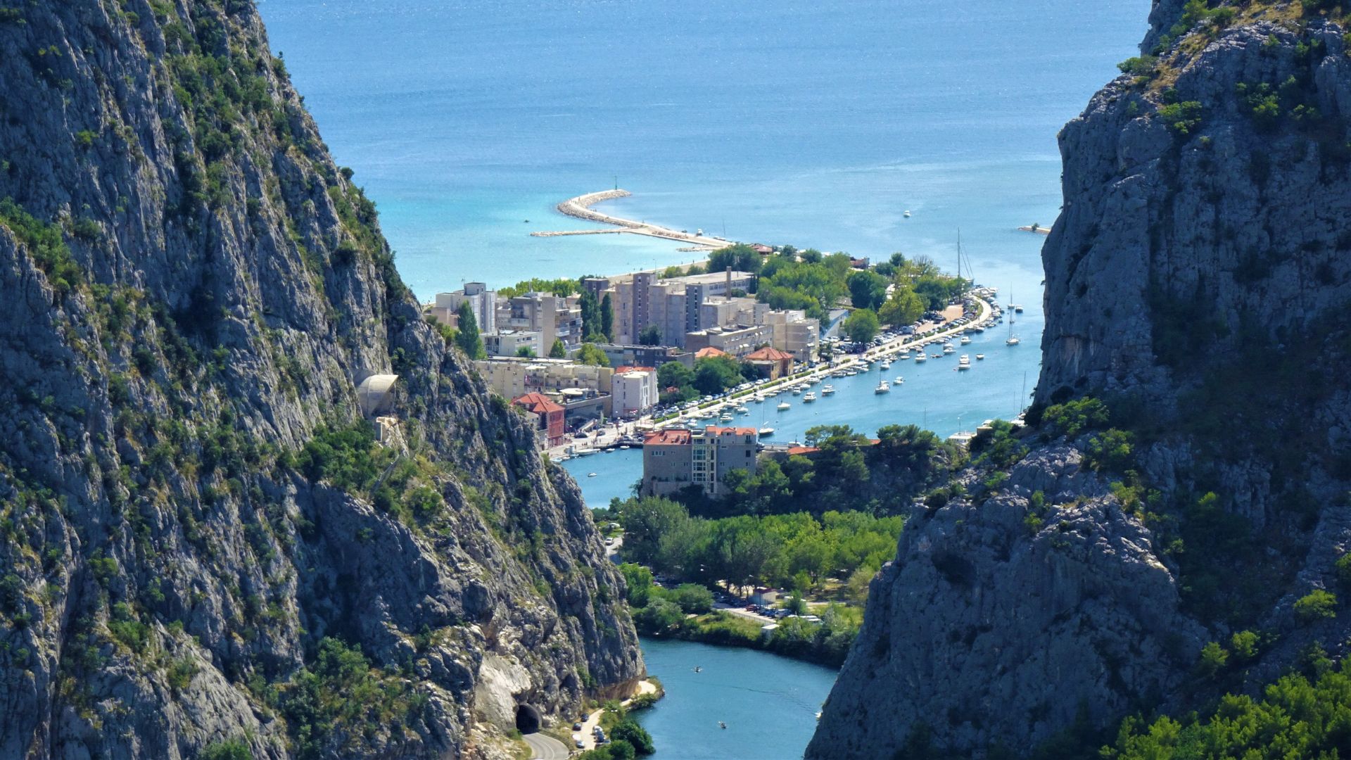 Omiš in Croatia, Europe