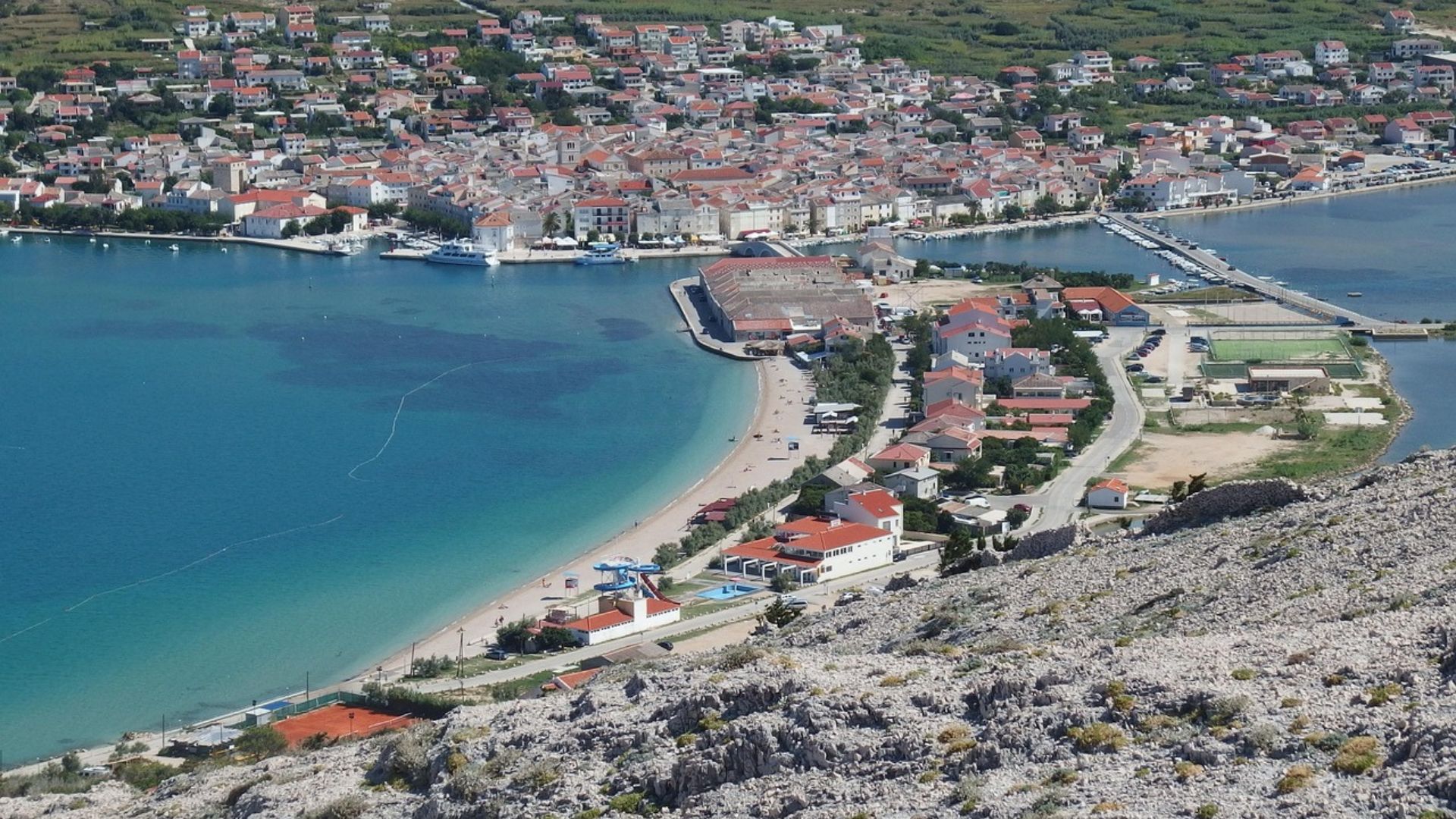 Pag Island in Croatia, Europe