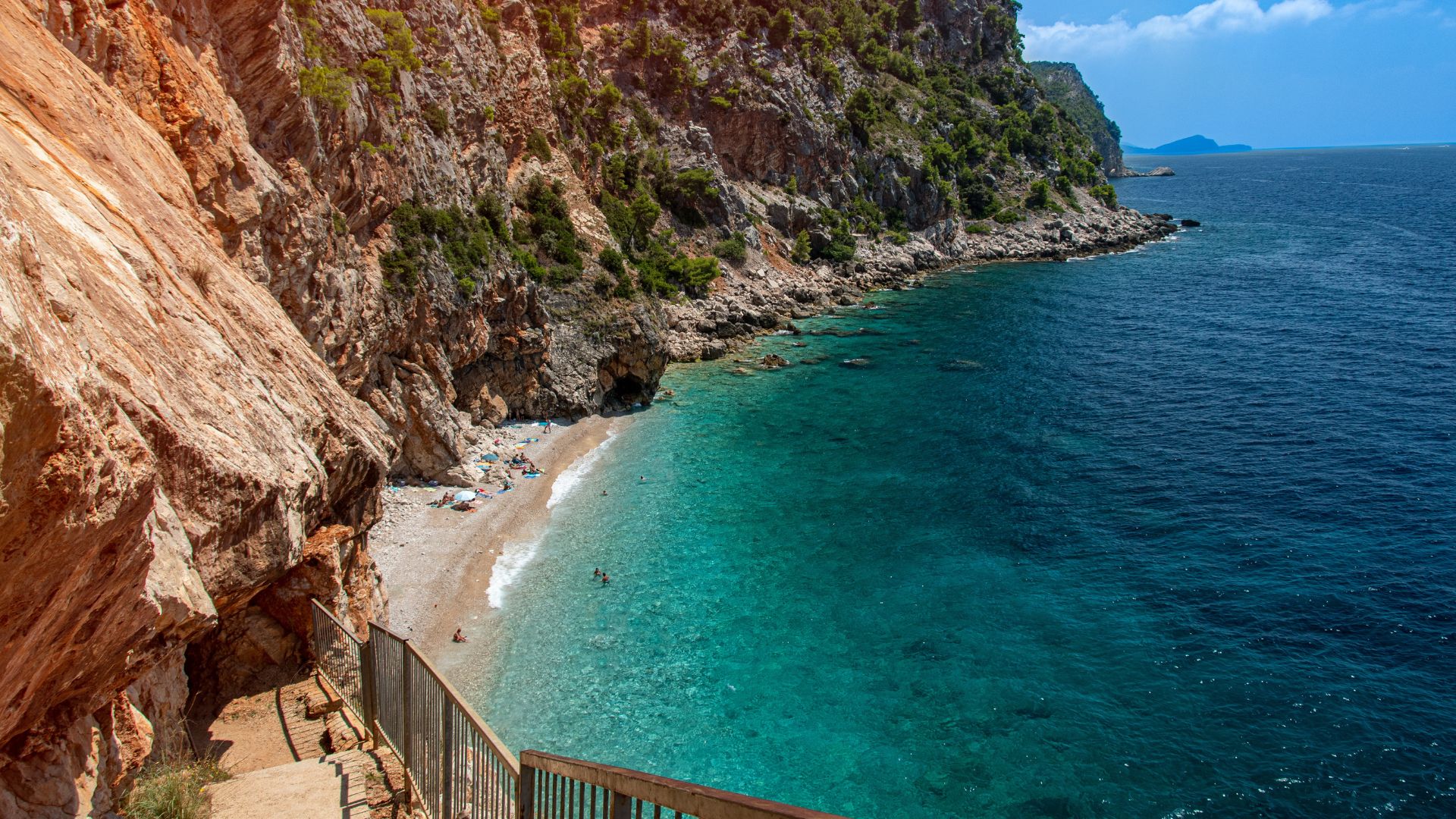 Pasjača Beach in Konavle, South of Dubrovnik, Croatia, Europe