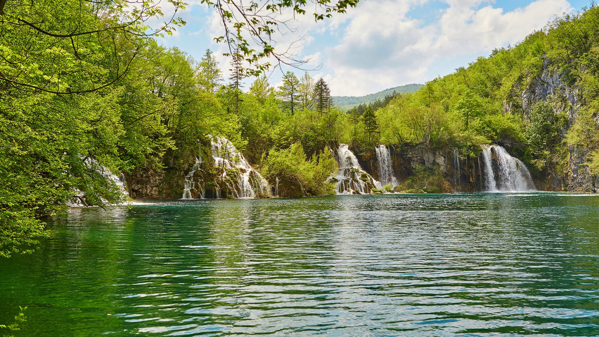 Plitvice Lakes National Park in Croatia, Europe