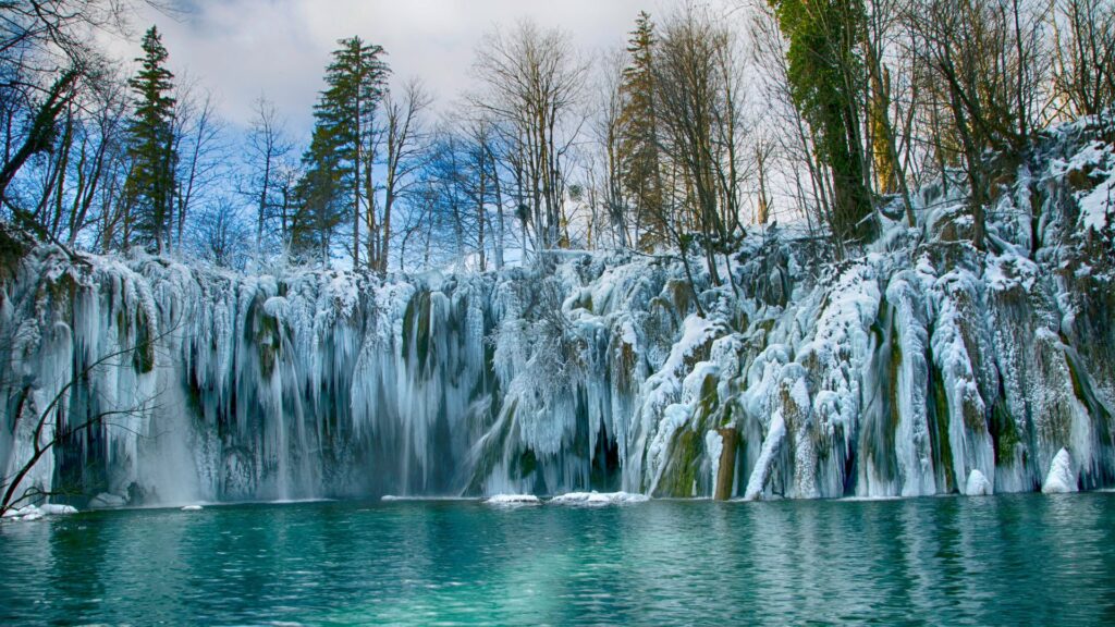 Plitvice Lakes National Park in Croatia, Europe