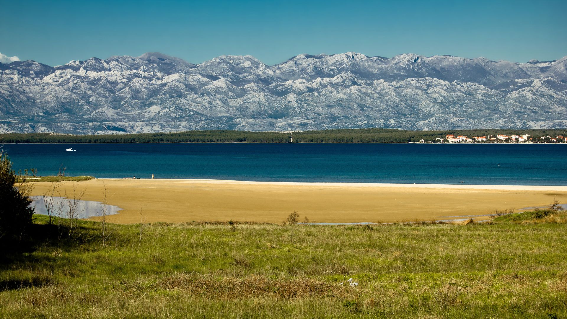 Queen's Beach (Kraljičina plaža) in Nin, Croatia, Europe