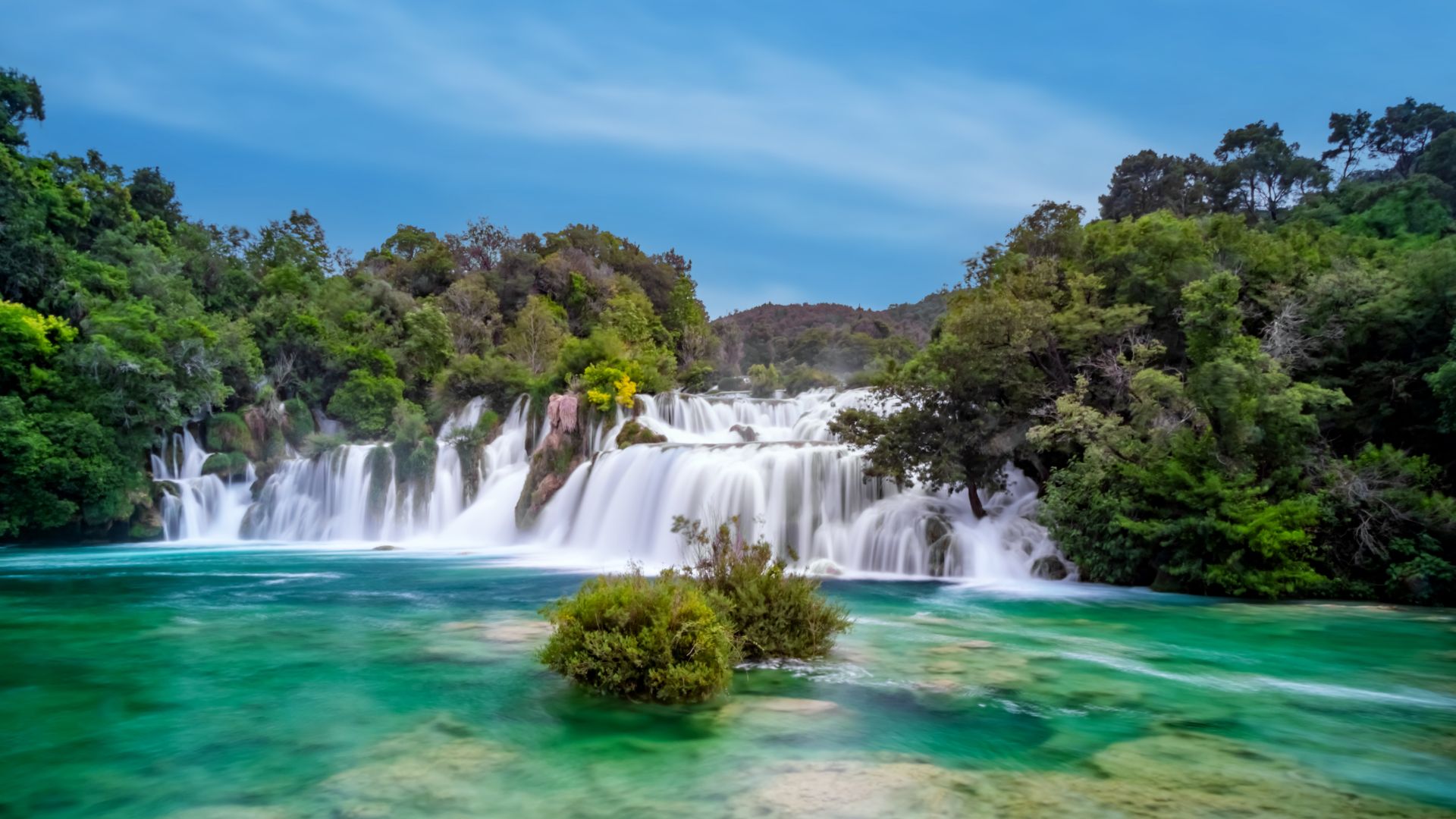 Skradinski Buk waterfall within Krka National Park, Croatia, Europe