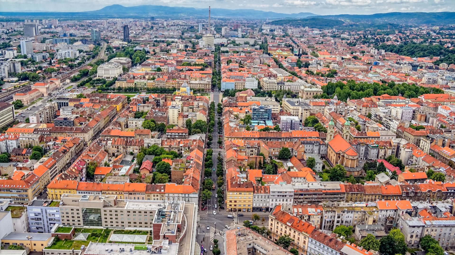 Zagreb in Croatia, Europe 