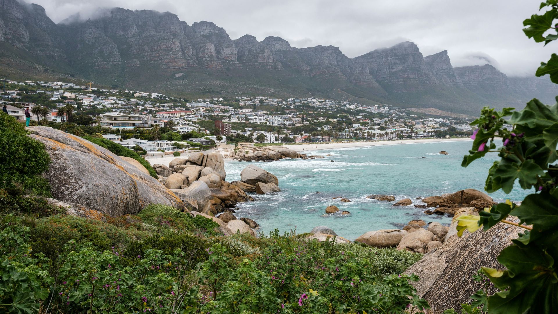 Camps Bay Beach in Cape Town, South Africa