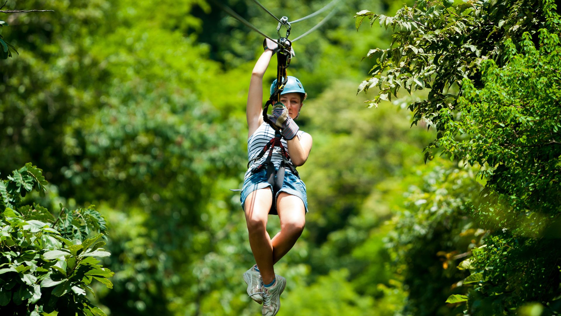 La Fortuna zipline in Costa Rica