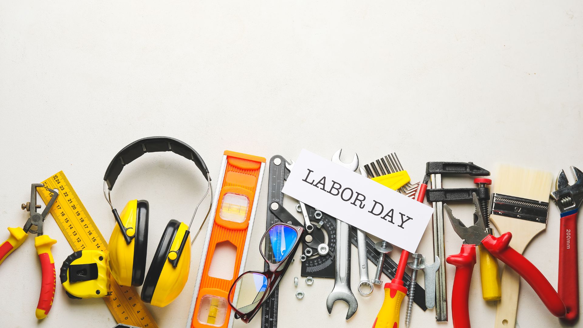 A collection of various construction and hand tools along the bottom edge, with a white card displaying the text "LABOR DAY" in the center, all on a white background.
Alt Text Principles Applied
Concise and Descriptive: The text provides key information about the image content in a single sentence, as recommended by accessibility guidelines.
Includes Text in Image: The exact words "LABOR DAY" are included in the description because the text is an essential part of the image's message.
Avoids Redundancy: It avoids phrases like "image of" or "picture of" because screen readers announce that information automatically.
Contextual: The description focuses on what is relevant to the image's purpose (celebrating Labor Day with tools) rather than irrelevant aesthetic details.
Would you like help creating alt text for another image or would you like to learn more about accessibility best practices?
undefined
undefined
undefined
5 sites
Everything you need to know to write effective alt text
Images and pictures. Make sure to