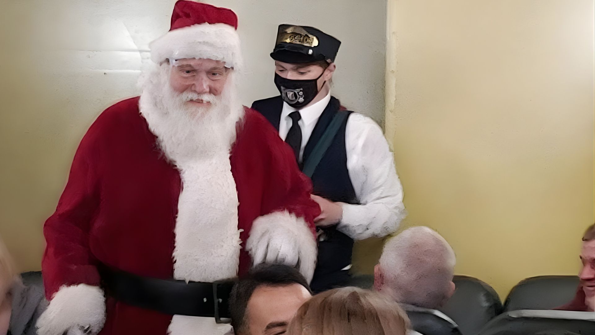 Santa Claus in Polar Express.