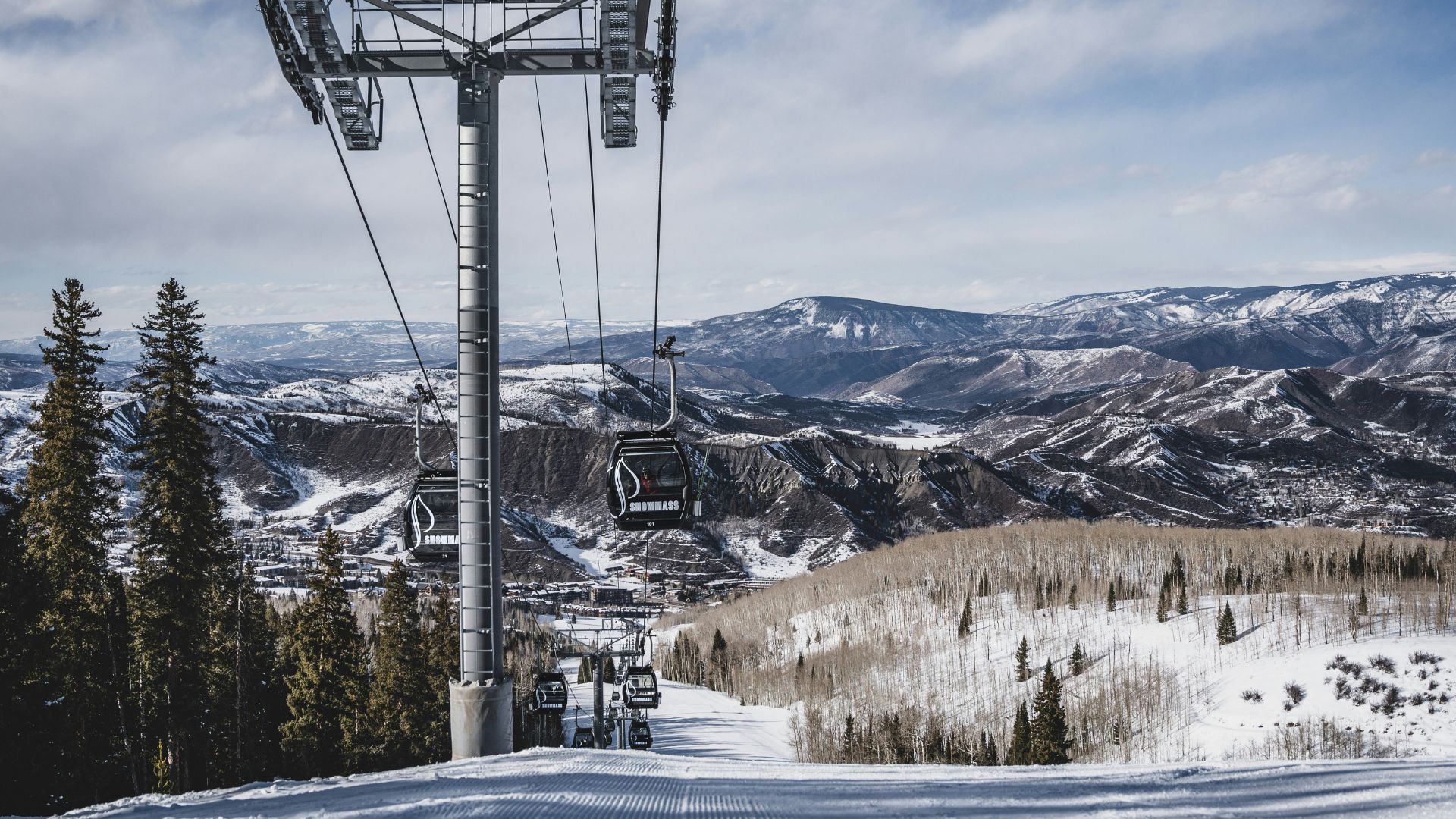 Snowmass Ski Resort in Aspen, Colorado, USA