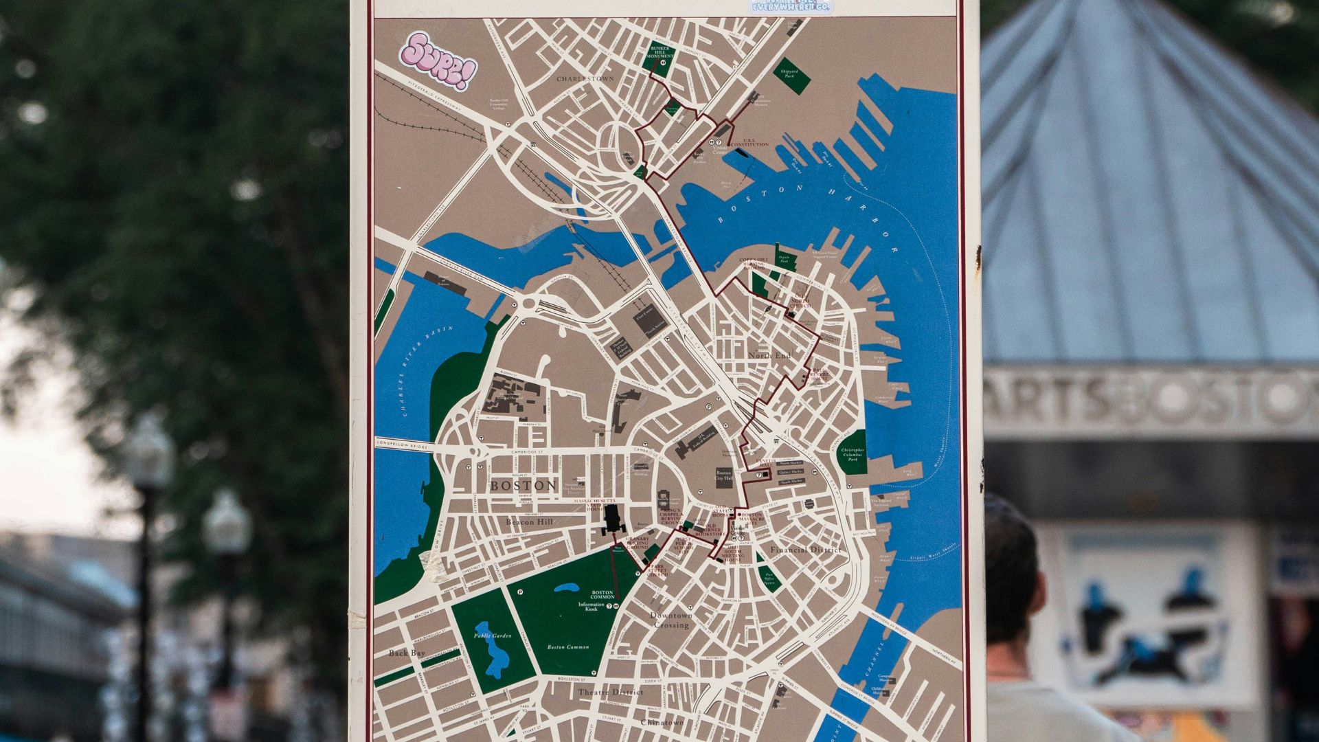 The Freedom Trail in Boston, Massachusetts, U.S.A.