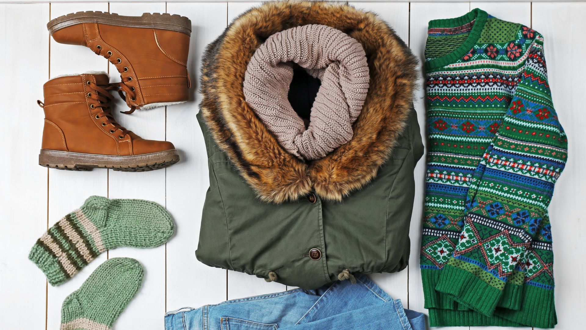 Winter/warm clothes for travel