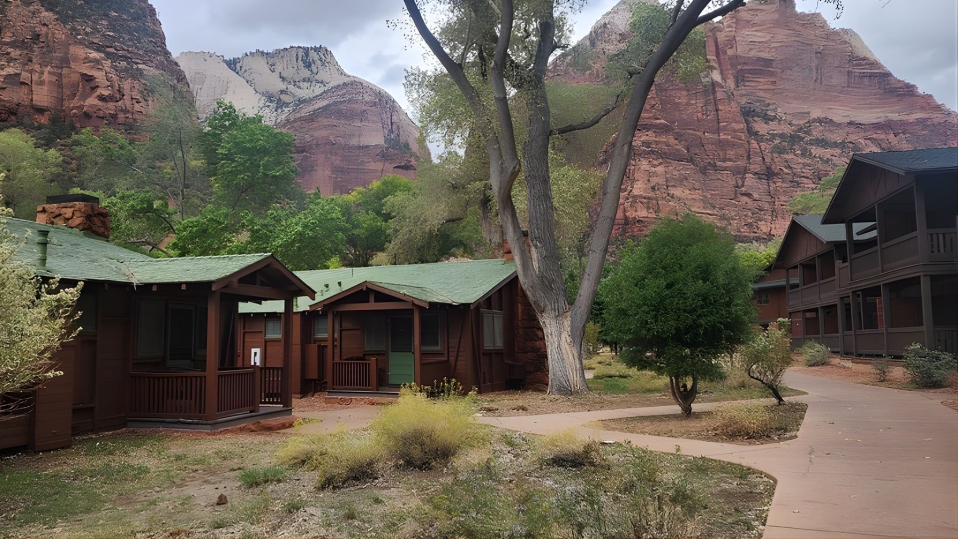 Zion National Park Lodge, Zion National Park, USA