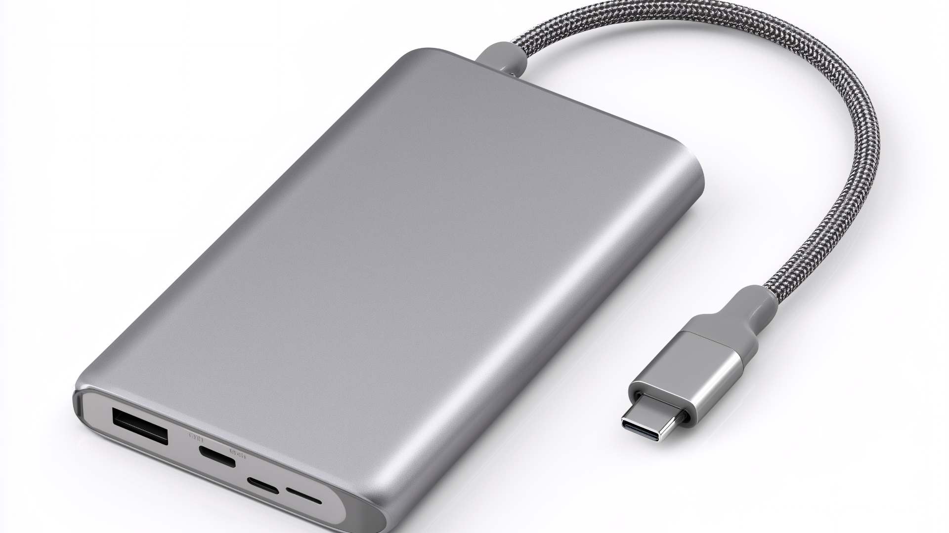 Portable power bank with USB-C output