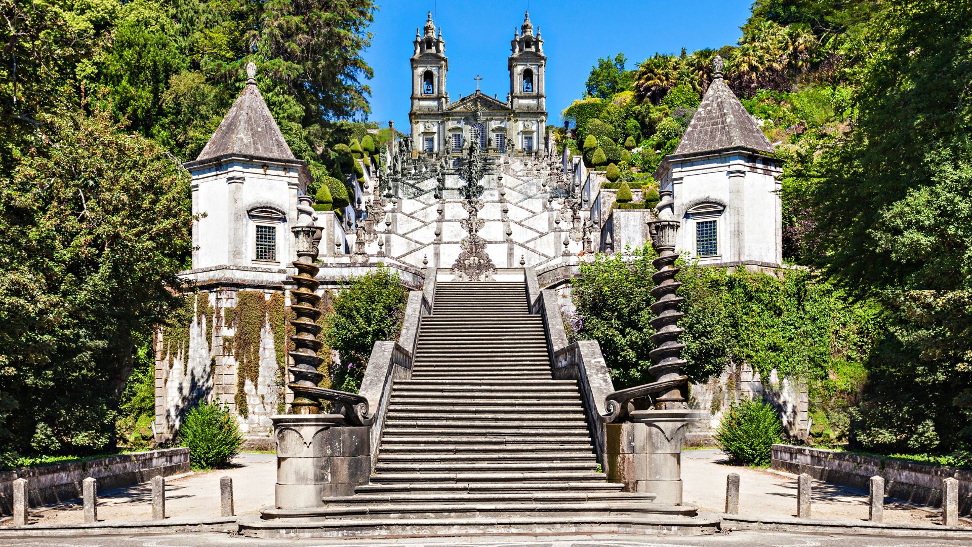 Sanctuary of Bom Jesus do Monte in Braga, Portugal