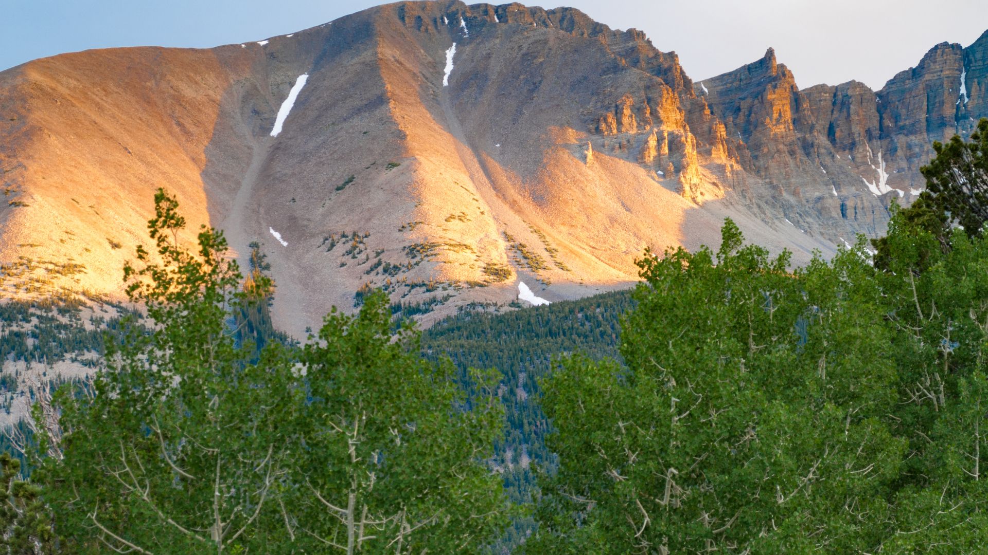 Wheeler Peak in Great Basin National Park, Nevada, USA